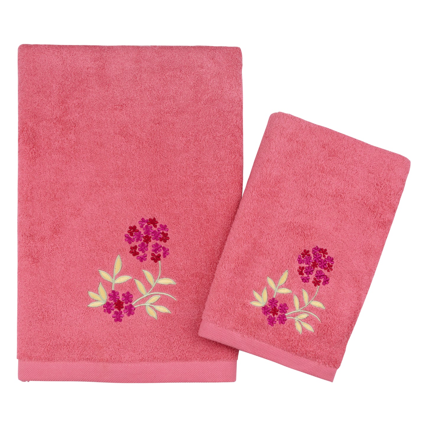 Rosewood Flora Embroidered Towels